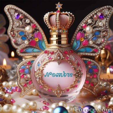 Añadir Nombre en Vaso de Perfume de Disney